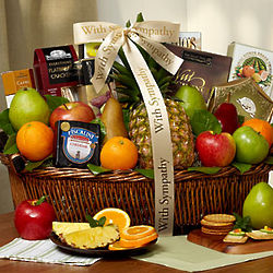 Sorry for Your Loss Sympathy Fruit Basket