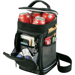 Sports Pro Golf Beverage Cooler with Zippered Compartments