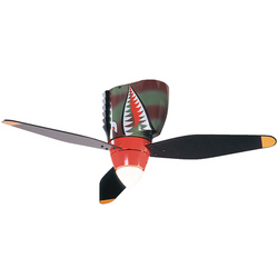 Tigershark Warbird Airplane Ceiling Fan
