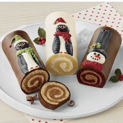 Christmas Swirl Cake Trio