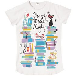 Crazy Book Lady Sleepshirt