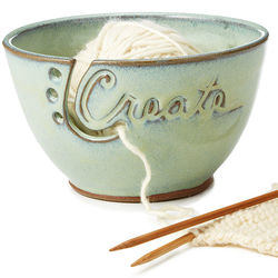 Create Stoneware Yarn Bowl
