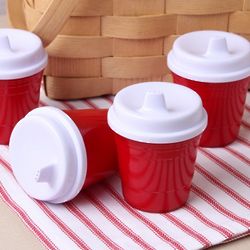 Red Sippy Cups