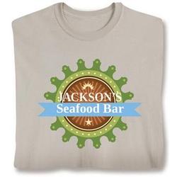 Personalized Seafood Bar T-Shirt