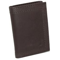 Trifold Wallet with Striped Lining