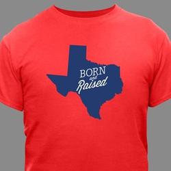 Born and Raised State Pride T-Shirt