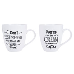 2 I Can't Espresso Mugs