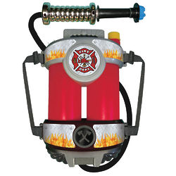 Personalized Fire Power Super Fire Hose Toy with Back Pack