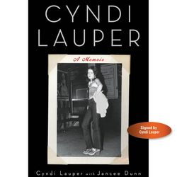 Autographed Cyndi Lauper Signed Book