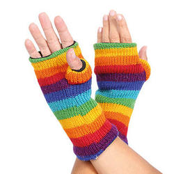 Color Spectrum Knit Wool Hand Warmies
