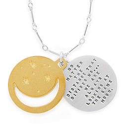 Under the Same Moon Dual Pendant Necklace