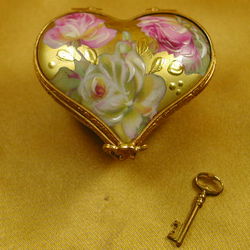 Key To My Heart Limoges Box