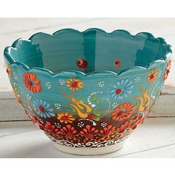 Turkish Treasure Decorative Blue Bowl