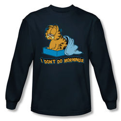 Garfield I Don't Do Mornings Long Sleeve T-Shirt