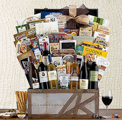 The Show Stopper Wine Gift Basket
