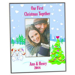 Our First Christmas Together Frame
