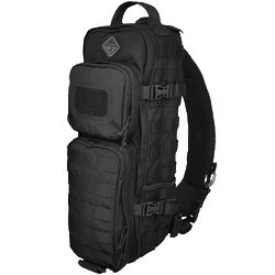 Black Evac Plan-B Sling Pack with Hydration Access