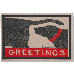 Dog Greetings Doormat