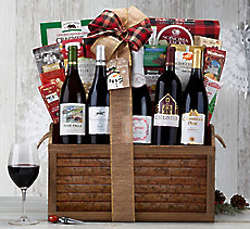 California Wine Country Holiday Gift Basket