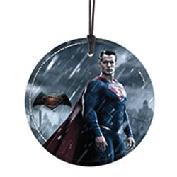 Superman from Batman v Superman Hanging Glass Decoration