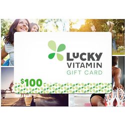 LuckyVitamin $100.00 Gift Card
