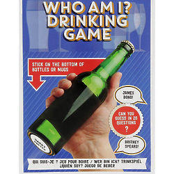 Who Am I? Drinking Game Stickers