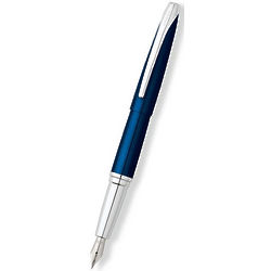 Medium Translucent Blue Fountain Pen