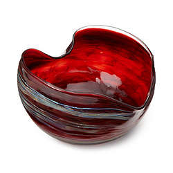 Glass Heart Bowl