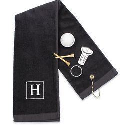 Custom Golf Towel and Divot Tool Set