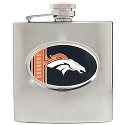 Men's Personalized Stainless Steel NFL Liquor Flask