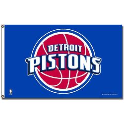 Detroit Pistons 3x5 Flag