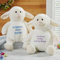 Baby's First Easter Personalized Plush Lamb Toy
