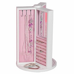 Rondelle Swivel Base Jewelry Stand