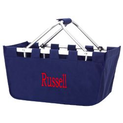 Personalized Market Carry All Tote in Navy