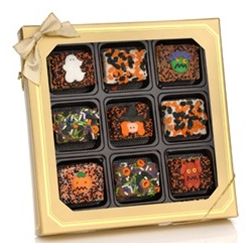 Halloween Chocolate Dipped Mini KrispiesÂ® Window Gift Box