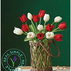Holiday Tulips by Real Simple