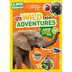 Kids Wild Adventures Super Sticker Activity Book