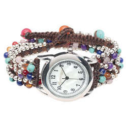 Gemstone Wrap Watch