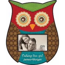 Owlays Love You Personalized Picture Frame