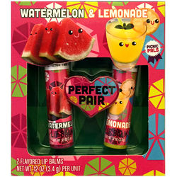 Watermelon and Lemonade Lip Balm Duo