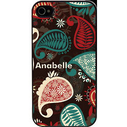 Personalized Paisley Case for iPhone