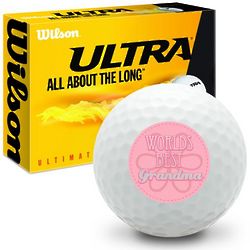 World's Best Grandma Ultra Ultimate Distance Golf Balls