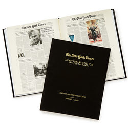 The New York Times Custom Anniversary Book
