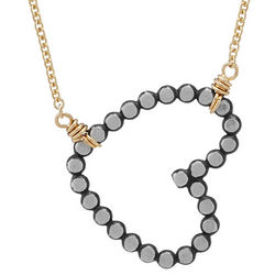 Dotted Heart Necklace