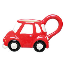 Little Red Car 3D Mug
