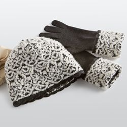 Peruvian Baroque Hat & Glove Set