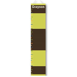 Personalized Rugby Themed Growth Chart