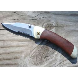 Rosewood Personalized Classic Folding Pocket Knife