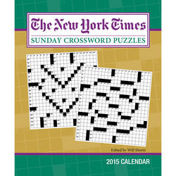 2015 New York Times Sunday Crossword Calendar