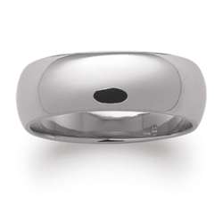Sterling Silver 7mm Unisex Ring
